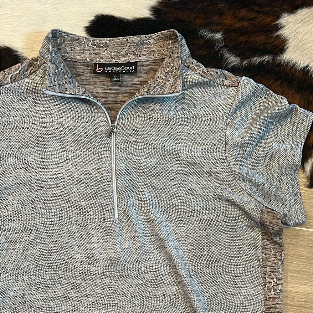 Birdee Sport Australia Golf Tee Women’s Small 1/4 zip Top